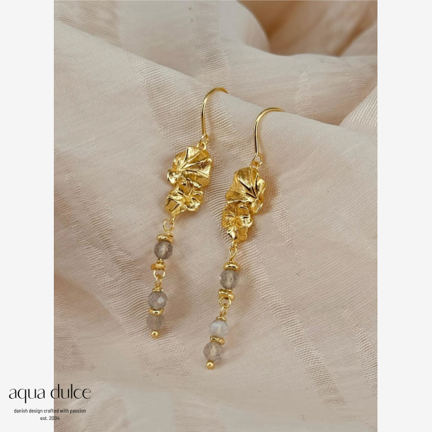 FOLIO BLUE EARTHREAD |  SILVER