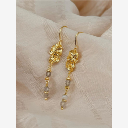 FOLIO BLUE EARTHREAD |  GOLDEN