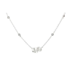 FOLIO NECKLACE  | SILVER