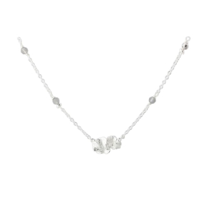 FOLIO NECKLACE  | SILVER