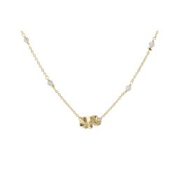 FOLIO NECKLACE  | GOLDEN