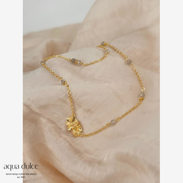 FOLIO NECKLACE  | GOLDEN