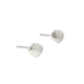 SHELLY SMALL EARSTUD | SILVER