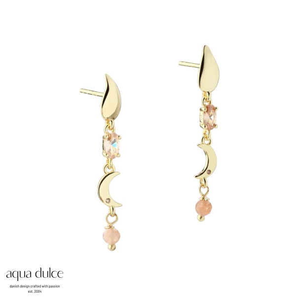 BLUSH EARSTUD | GOLDEN