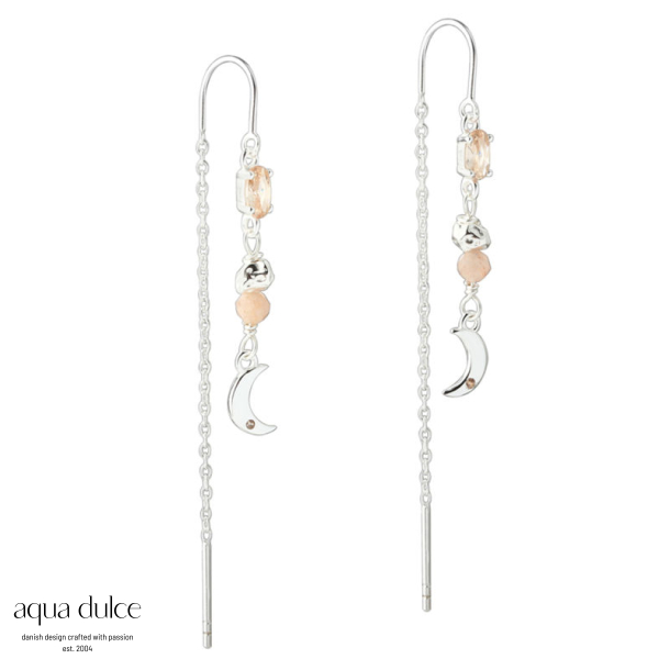 BLUSH EARTHREAD | SILVER