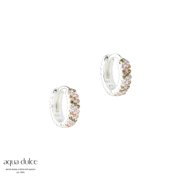 *BLUSH HOOP 11 MM | SILVER