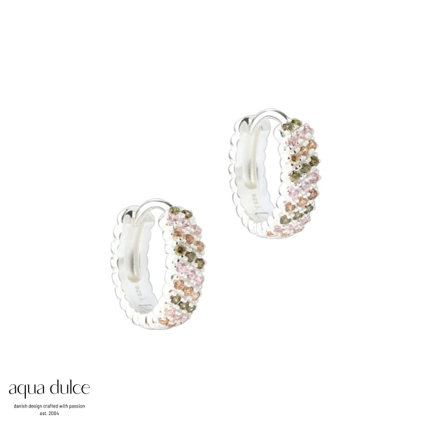 BLUSH HOOP 16 MM | SILVER