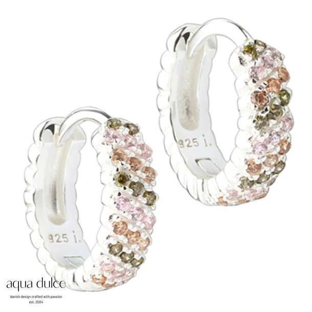*BLUSH HOOP 16 MM | SILVER