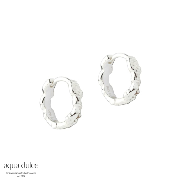 MILA HOOP 12 MM. | SILVER