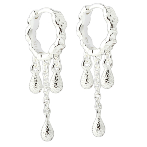 CAPPA DROP HOOP | SILVER