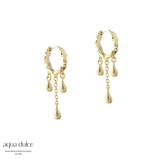 CAPPA DROP HOOP  |  GOLDEN