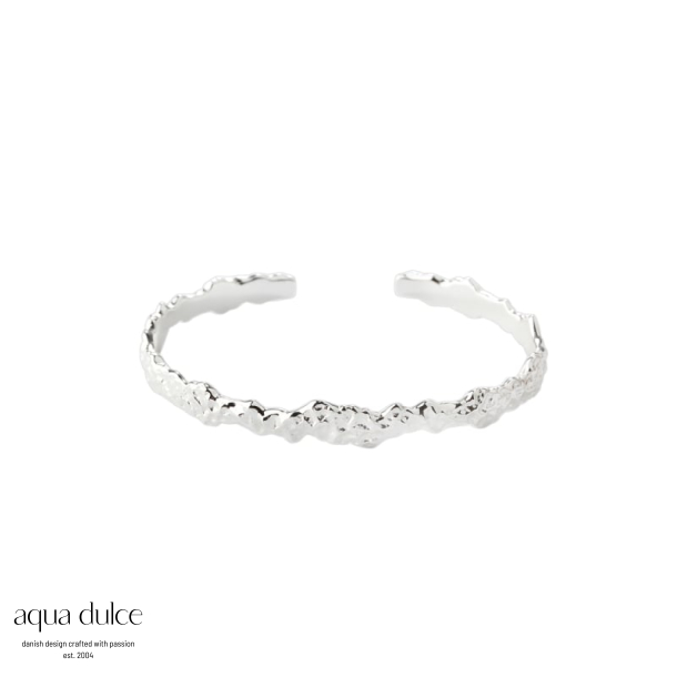 CAPPA BANGLE  |  SILVER