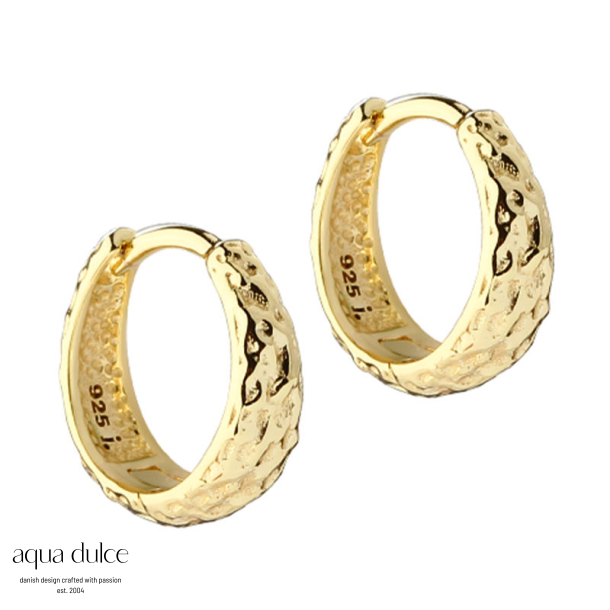 CAPPA HOOP 12 MM. | GOLDEN