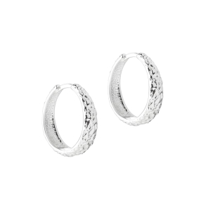 CAPPA HOOP 20 MM  |  SILVER
