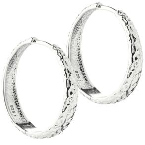 CAPPA HOOP 25 MM. | SILVER