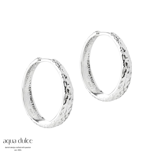 CAPPA HOOP 25 MM  |  SILVER