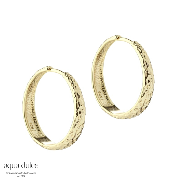 CAPPA HOOP 25 MM  |  GOLDEN