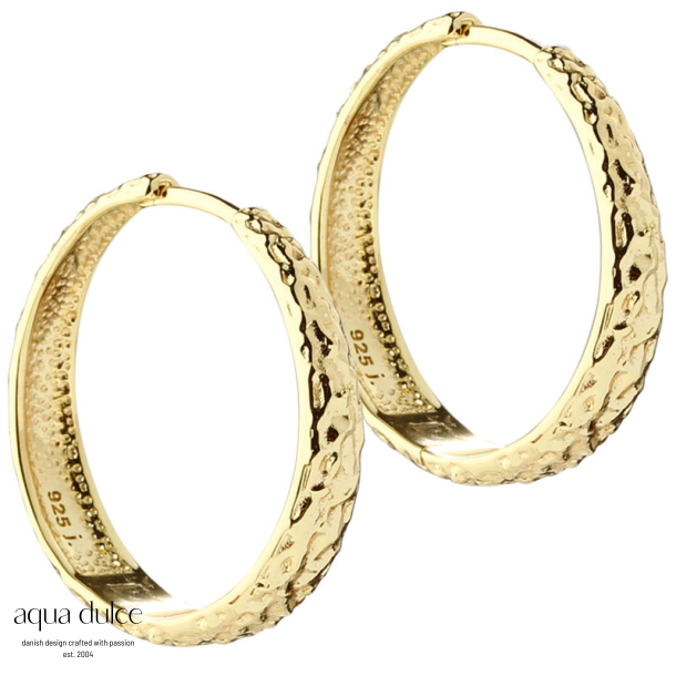 CAPPA HOOP 25 MM. | GOLDEN
