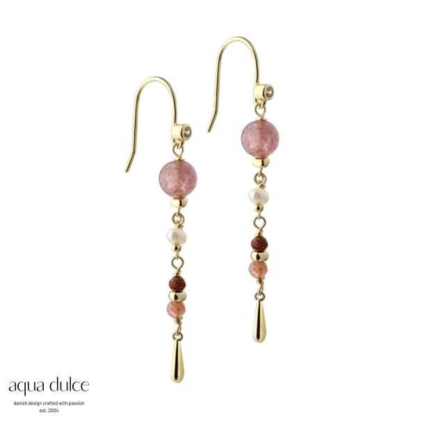 PEACHY EARHOOK  |  GOLDEN