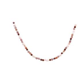 *PEACHY NECKLACE  |  GOLDEN