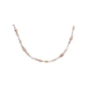 FRESA ROSE NECKLACE  |  GOLDEN