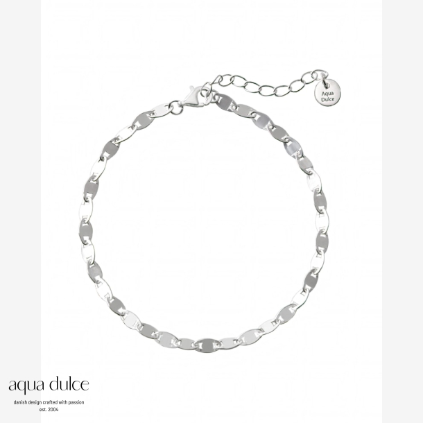 OVAL BRACELET  |  SILVER
