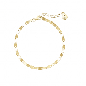 *OVAL BRACELET  |  GOLDEN
