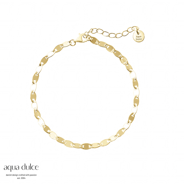 *OVAL BRACELET  |  GOLDEN