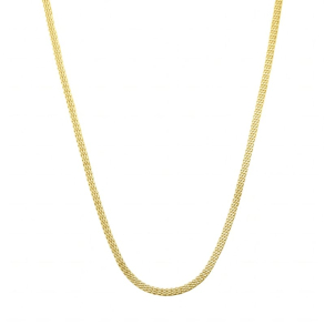 FLATA NECKLACE  | GOLDEN