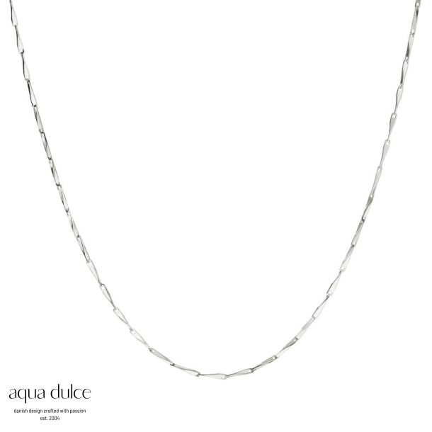 TWISTY NECKLACE | SILVER