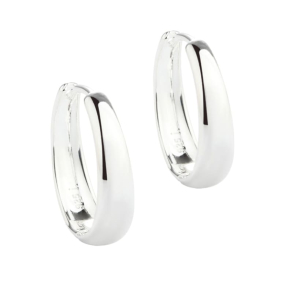 EMMA HOOP 25MM | SILVER