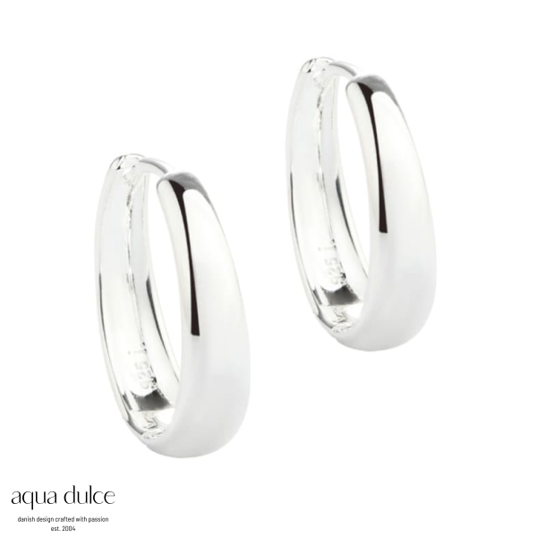 EMMA HOOP 25MM | SILVER