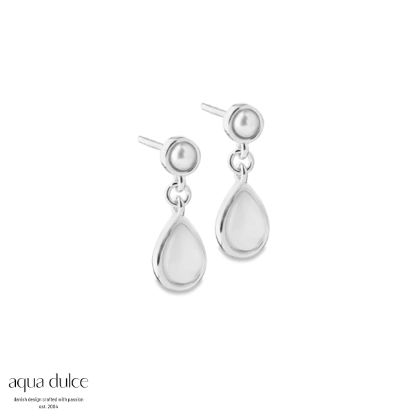 *CELESTIA PEARL DROP  | SILVER