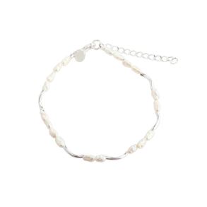 ALURA WHITE BRACELET | SILVER