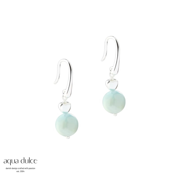 *MORGANITE DREAM EARRING | SILVER
