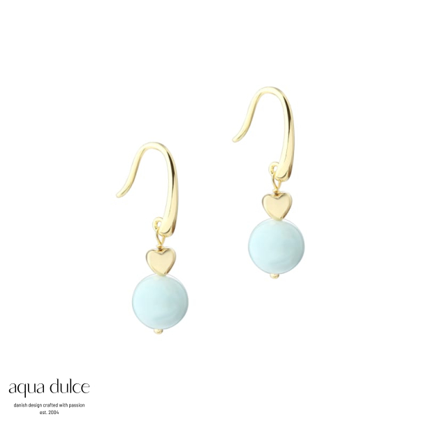 MORGANITE DREAM EARRING |  GOLDEN