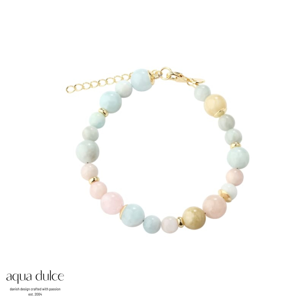 *MORGANITE DREAM BRACELET |  GOLDEN