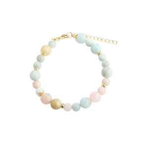 *MORGANITE DREAM BRACELET |  GOLDEN