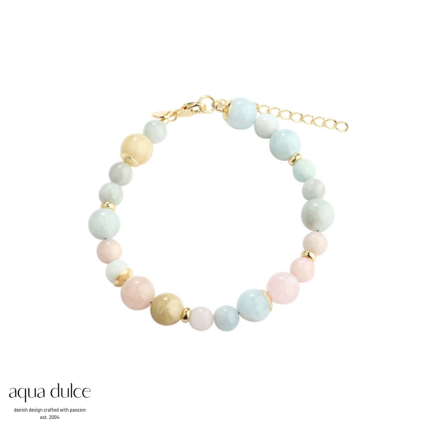 *MORGANITE DREAM BRACELET |  GOLDEN