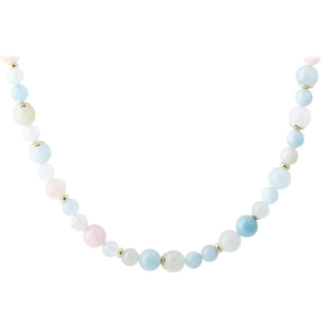 MORGANITE DREAM NECKLACE | GOLDEN