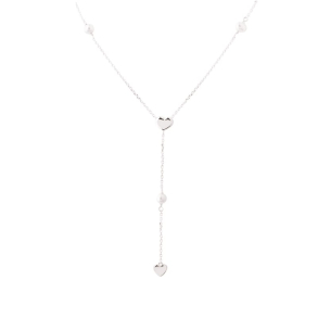 KARLA Y-NECKLACE | SILVER