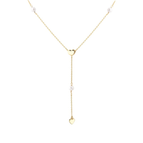 KARLA Y-NECKLACE | GOLDEN