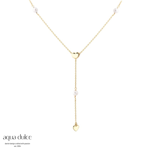 KARLA Y-NECKLACE | GOLDEN