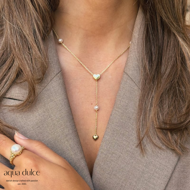 KARLA Y-NECKLACE | GOLDEN