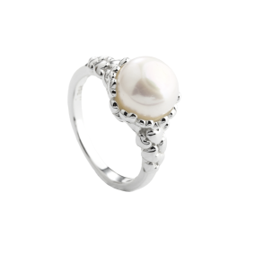 KARLA PEARL RING - 58 | SILVER