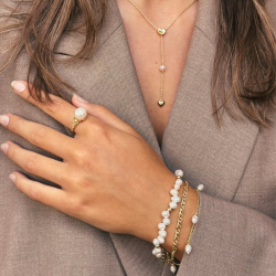 KARLA PEARL RING - 62 | GOLDEN