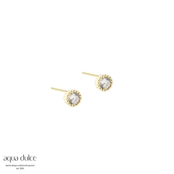 LUMI MEDIUM EARSTUD | GOLDEN