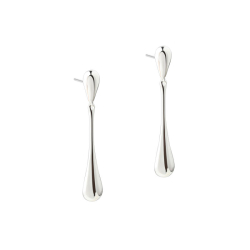SHINY NEW DROP EARRING | SILVER