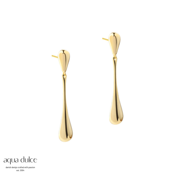 SHINY NEW DROP EARRING | GOLDEN