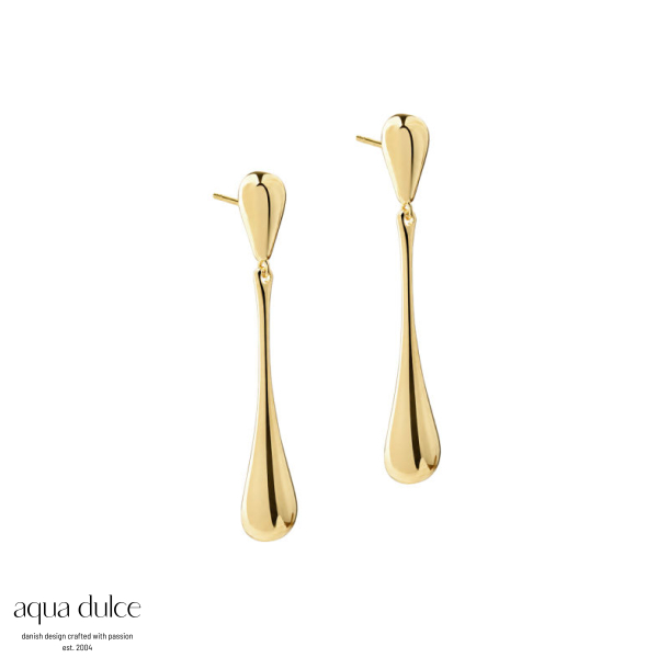 SHINY NEW DROP EARRING | GOLDEN